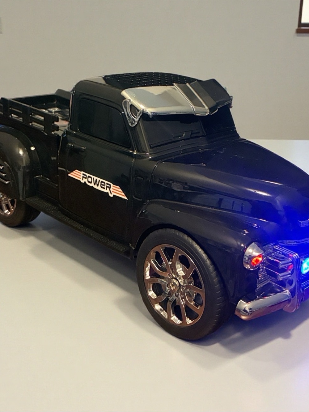 Power Black Decorative truck and Bluetooth speaker Audio Accessory - Black